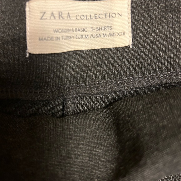 ZARA gray legging pants great condition size medium - Picture 3 of 5